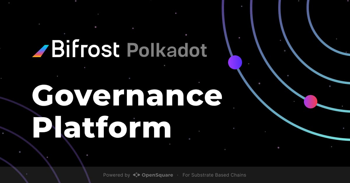 New Proposal Live on Bifrost OpenGov! 🗳