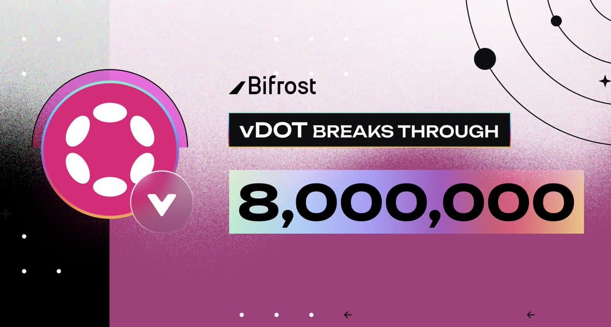 8 MILLION $vDOT Minted